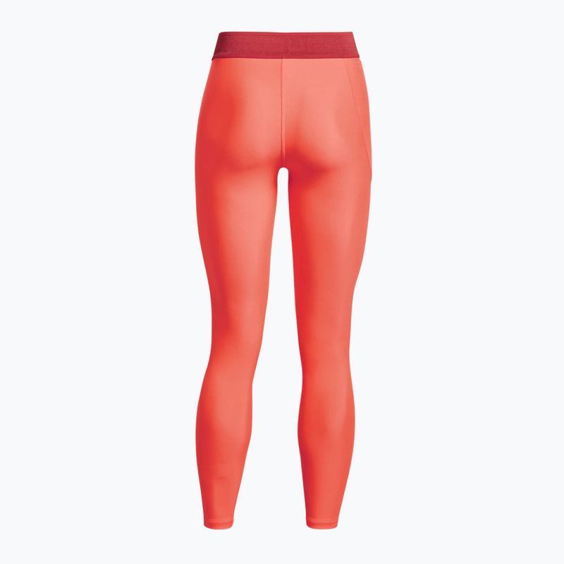 Legginsy treningowe damskie Under Armour Branded WB after burn/chakra 4