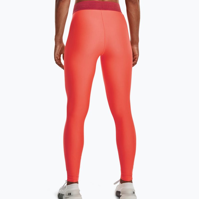 Legginsy treningowe damskie Under Armour Branded WB after burn/chakra 2