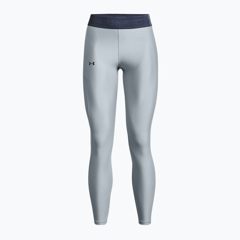 Legginsy damskie Under Armour Armour Branded WB harbor blue/downpour gray 3