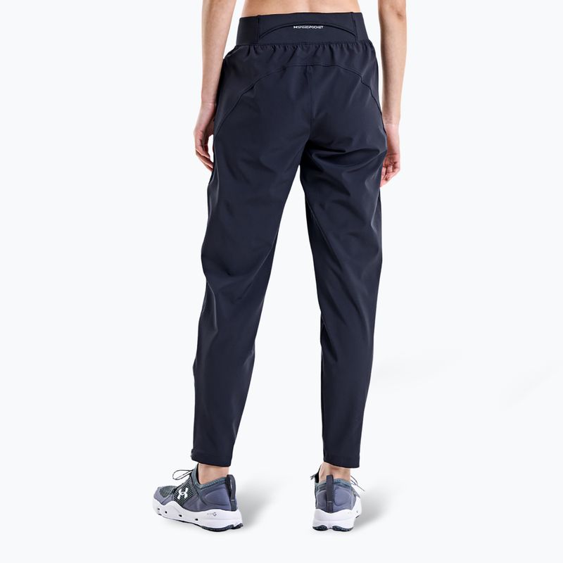 Spodnie do biegania damskie Under Armour Outrun The Storm black/reflective 3