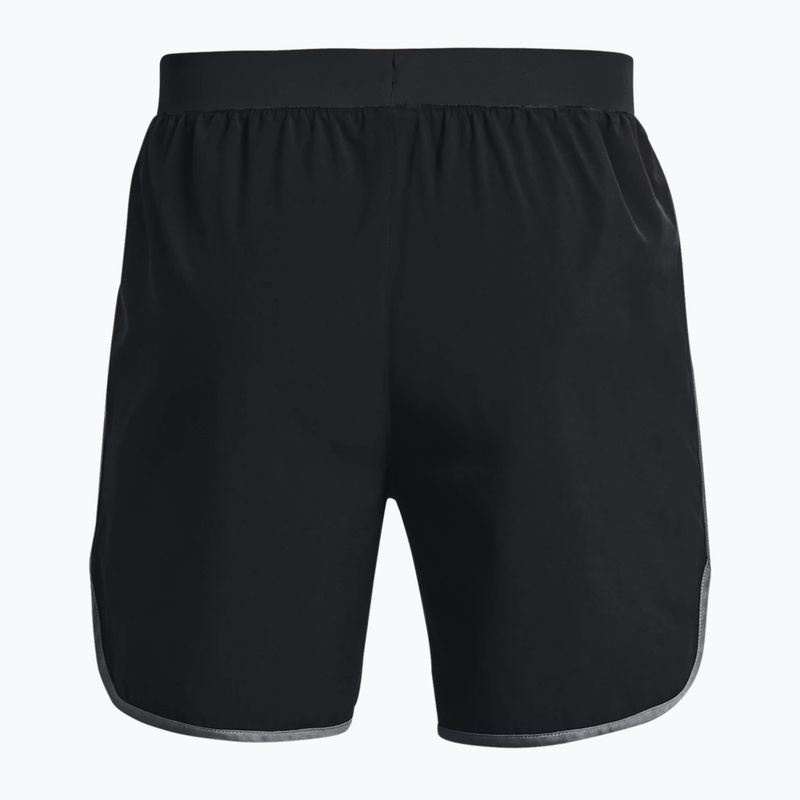 Spodenki treningowe męskie Under Armour Hiit Woven 6in black/pitch gray 2