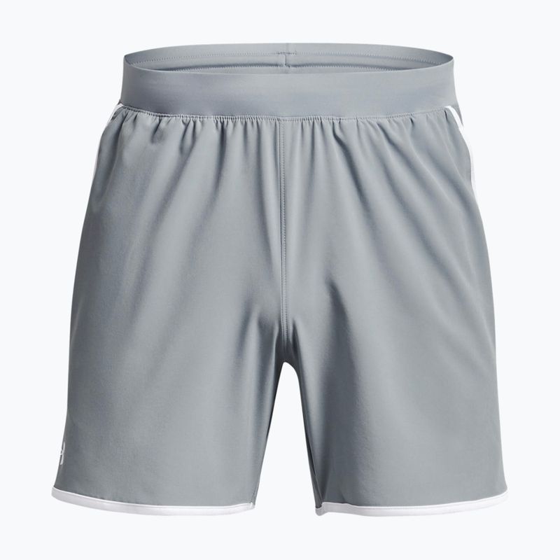 Spodenki treningowe męskie Under Armour Hiit Woven 6in harbor blue/white 4