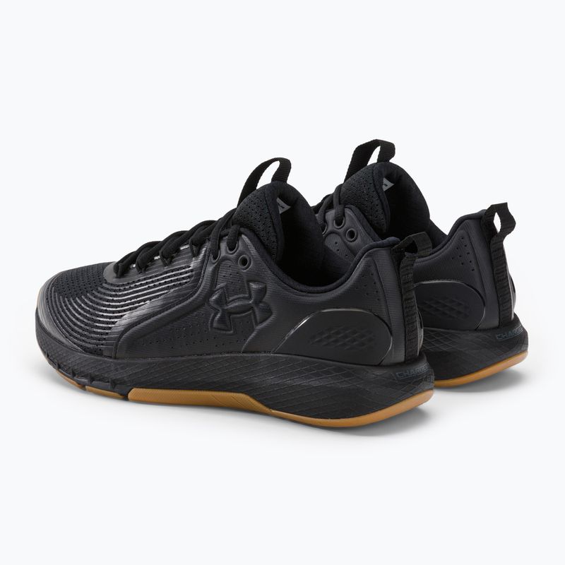 Buty treningowe męskie Under Armour Charged Commit Tr 3 black/black/black 3