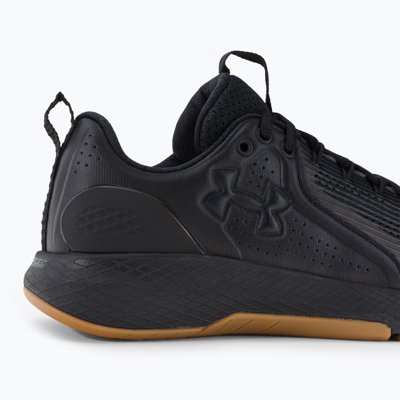 Buty treningowe męskie Under Armour Charged Commit Tr 3 black/black/black 9