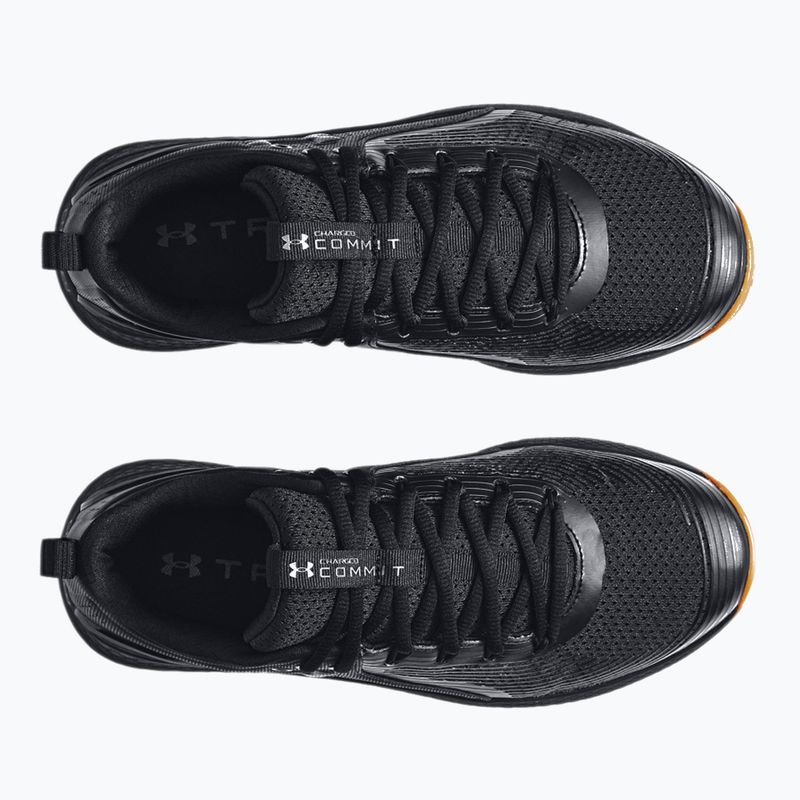 Buty treningowe męskie Under Armour Charged Commit Tr 3 black/black/black 12