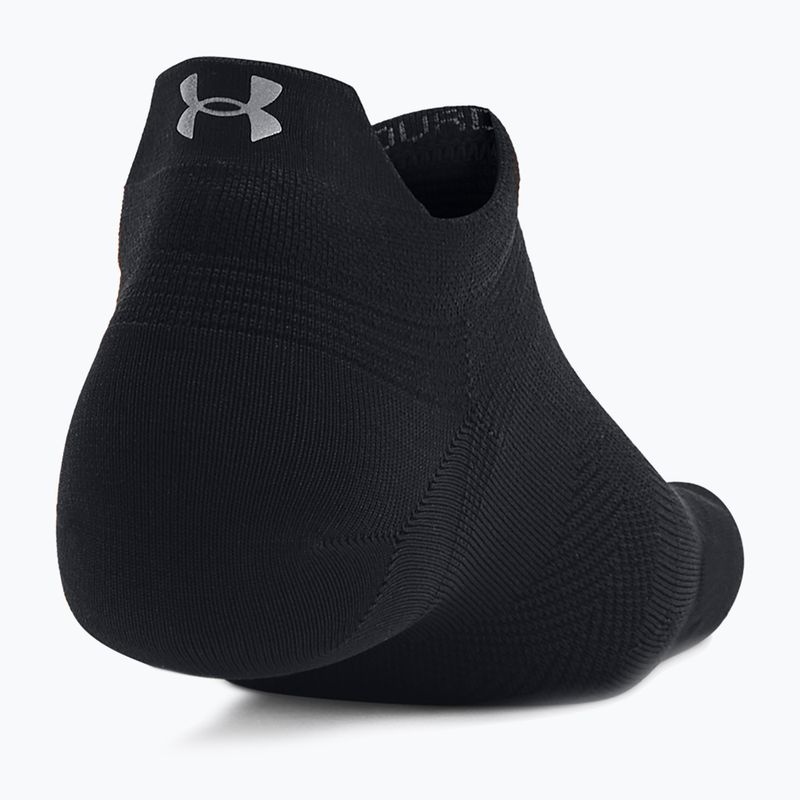 Skarpety Under Armour Ad Run Lite Ns Tab 2 pary pitch gray/black/reflective 4