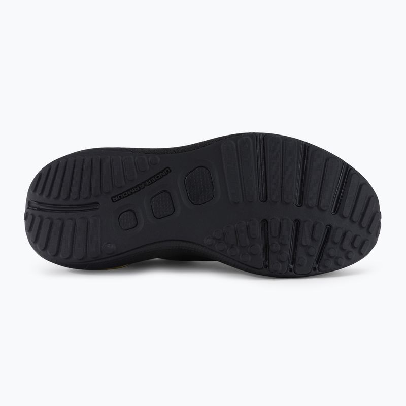 Buty do biegania męskie Under Armour Hovr Phantom 3 Mtlc black/black/metallic gold 5