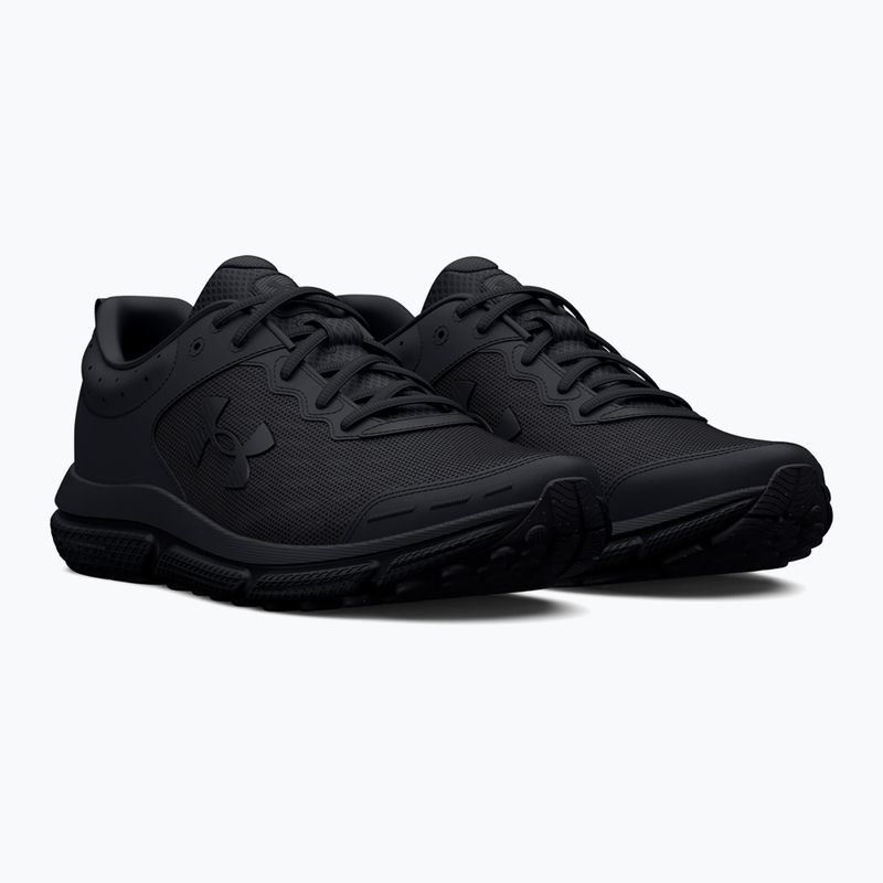 Buty do biegania męskie Under Armour Charged Assert 10 black/black/black 10