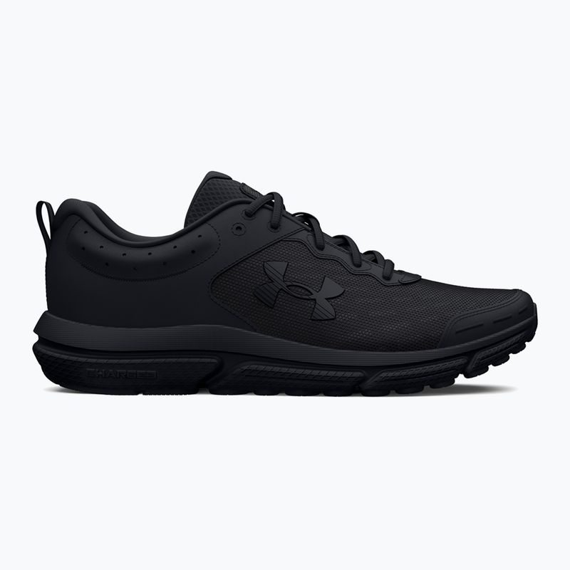 Buty do biegania męskie Under Armour Charged Assert 10 black/black/black 11