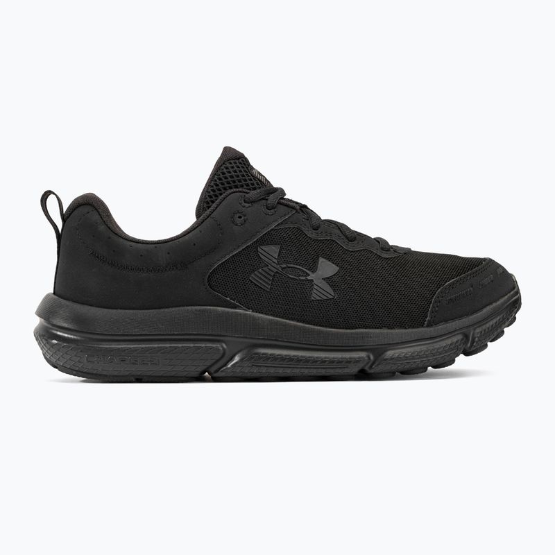 Buty do biegania męskie Under Armour Charged Assert 10 black/black/black 2