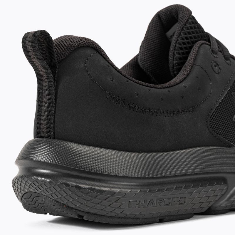 Buty do biegania męskie Under Armour Charged Assert 10 black/black/black 9