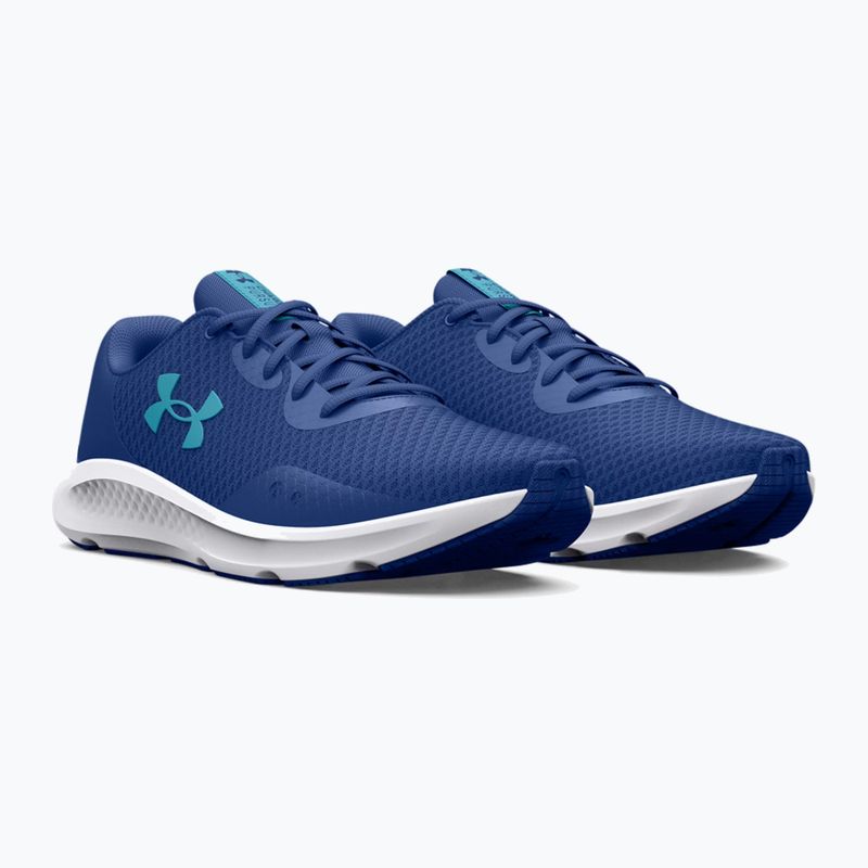 Buty do biegania męskie Under Armour Charged Pursuit 3 blue mirage/blue mirage/blue surf 11