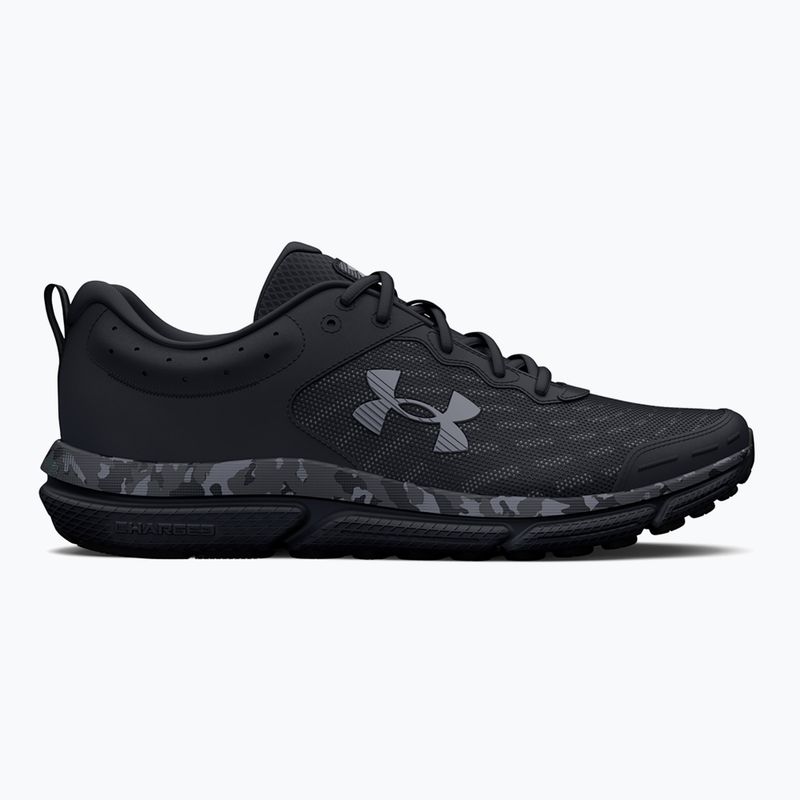Buty do biegania męskie Under Armour Charged Assert 10 Camo black/black/pitch gray