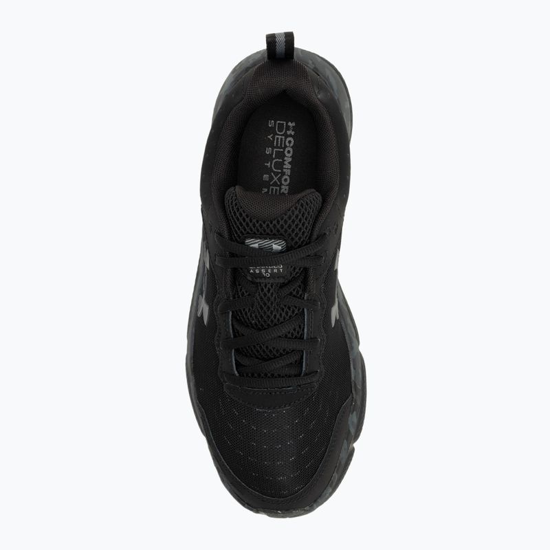 Buty do biegania męskie Under Armour Charged Assert 10 Camo black/black/pitch gray 5