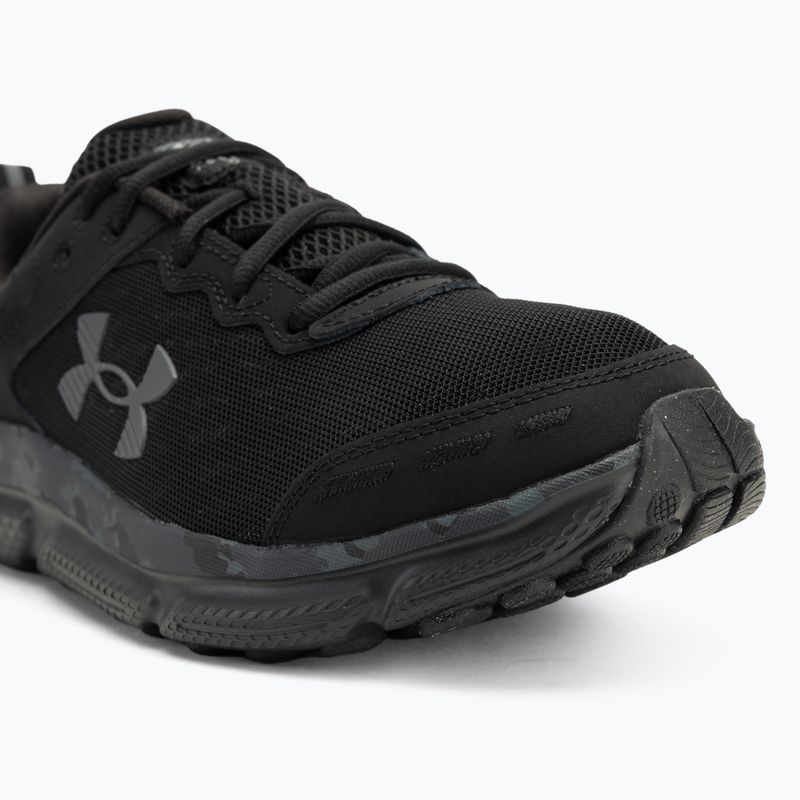 Buty do biegania męskie Under Armour Charged Assert 10 Camo black/black/pitch gray 7