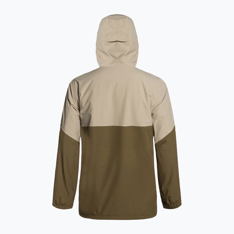 Kurtka snowboardowa męska Volcom L Ins Gore-Tex dark khaki 2
