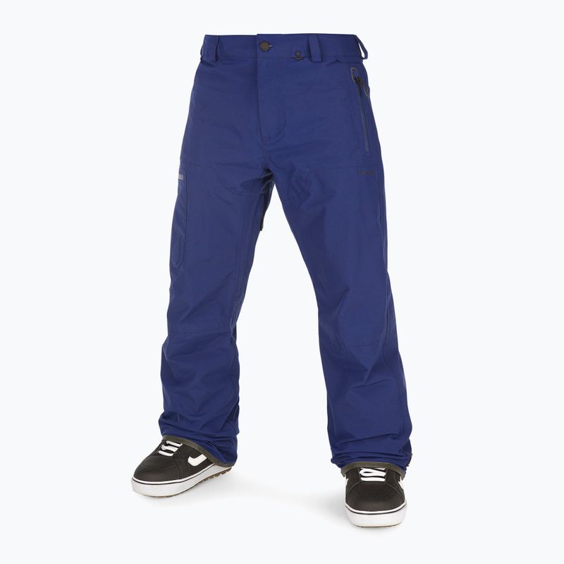 Spodnie snowboardowe męskie Volcom L Gore-Tex Pant dark blue