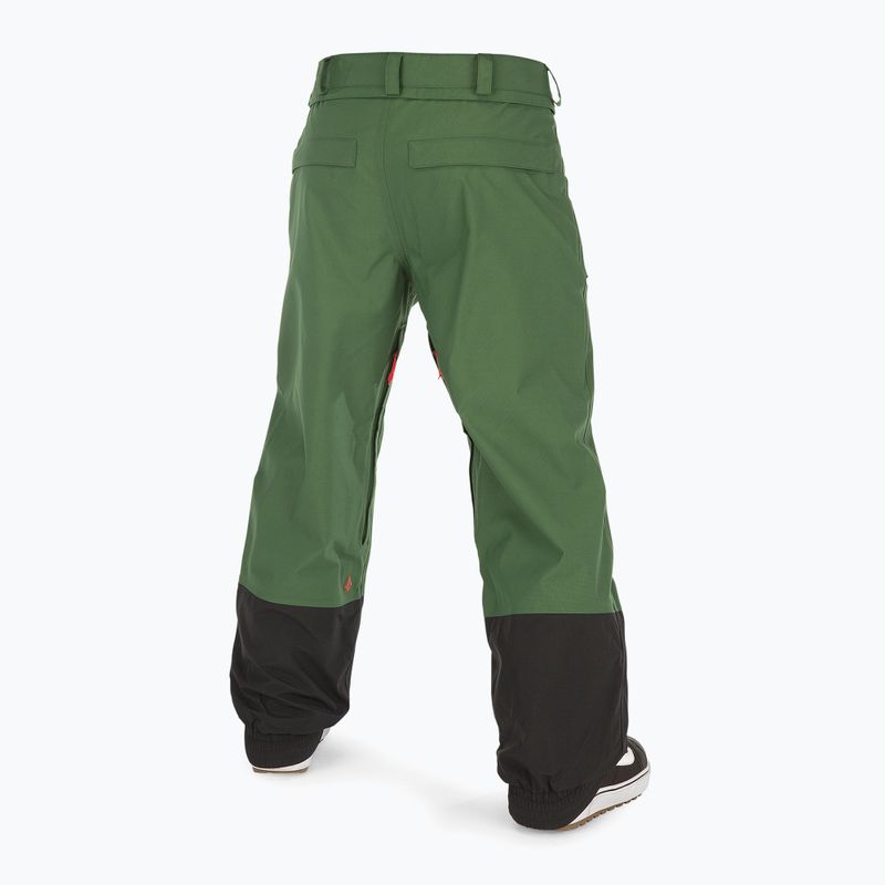 Spodnie snowboardowe męskie Volcom Longo Gore-Tex Pant military 2