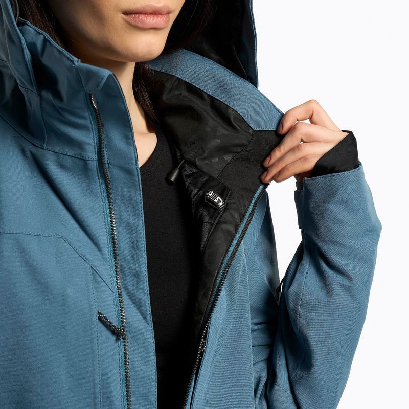 Kurtka snowboardowa damska Volcom Shelter 3D Stretch petrol blue 8