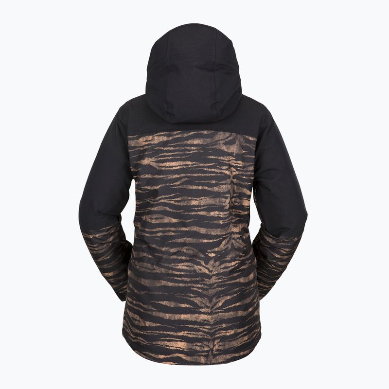 Kurtka snowboardowa damska Volcom Shelter 3D Stretch tiger print 9