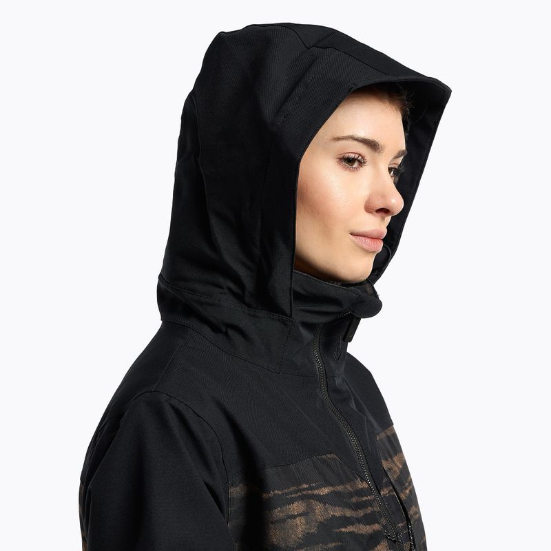 Kurtka snowboardowa damska Volcom Shelter 3D Stretch tiger print 4