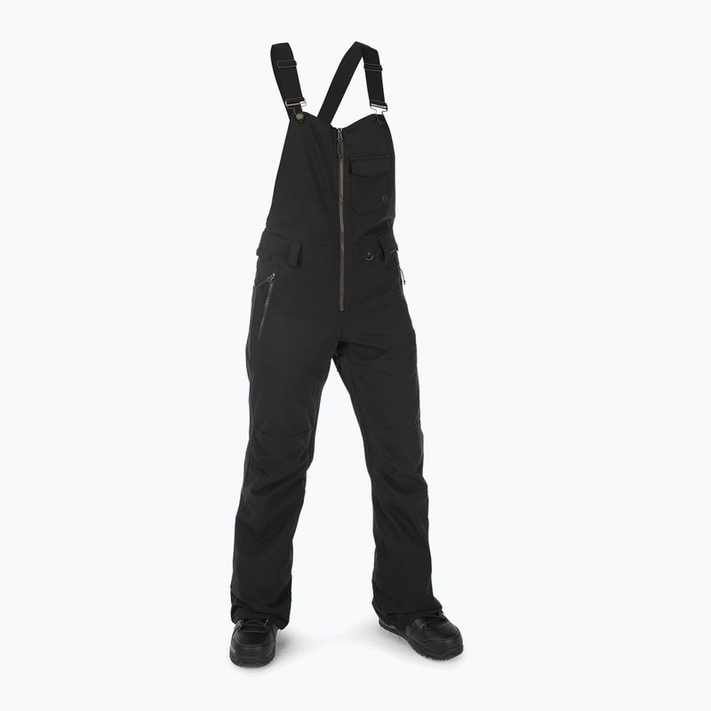 Spodnie snowboardowe damskie Volcom Swift Bib Overall 2022 black 7