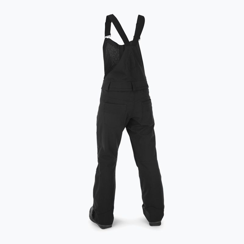 Spodnie snowboardowe damskie Volcom Swift Bib Overall 2022 black 8