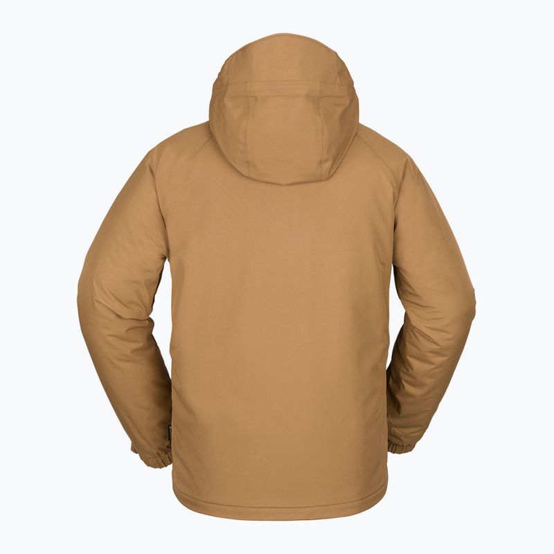 Kurtka snowboardowa męska Volcom Dua Ins Gore caramel 2