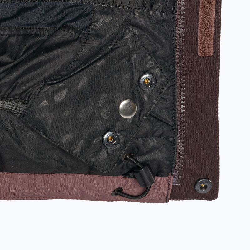 Kurtka snowboardowa damska Volcom Aris Ins Gore black plum 6