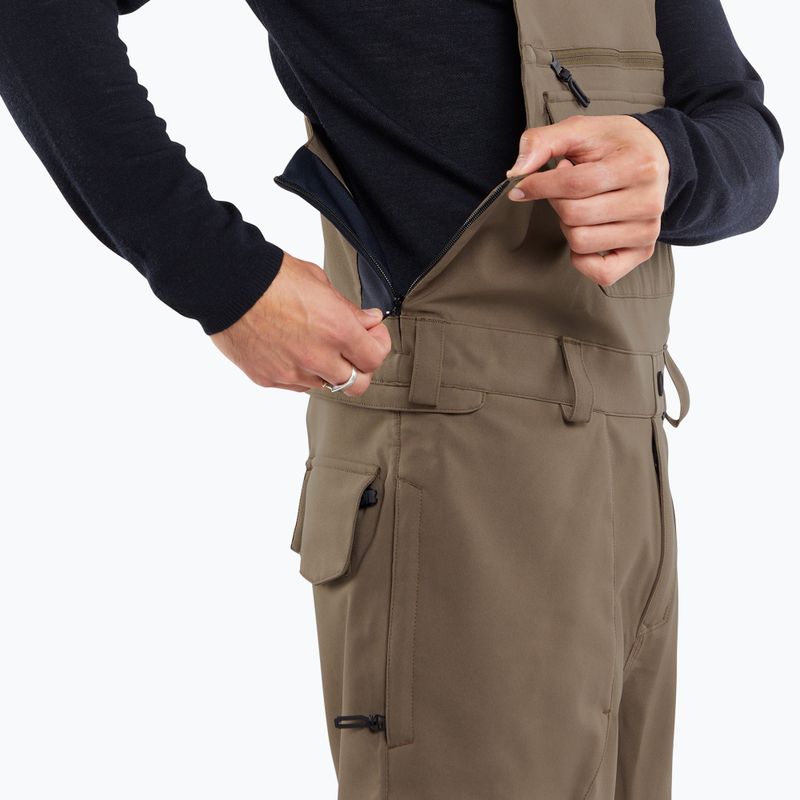 Spodnie snowboardowe męskie Volcom Roan Bib Overall teak 5