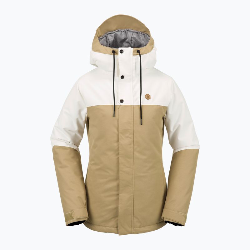 Kurtka snowboardowa damska Volcom Bolt Ins dark khaki 4