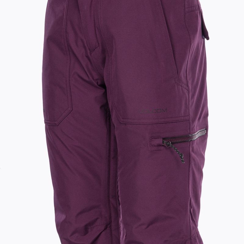 Spodnie snowboardowe damskie Volcom Knox Ins Gore-Tex blackberry 11