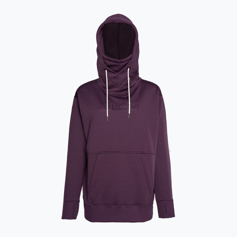 Bluza damska Volcom Hydro Riding Hoodie blackberry 3