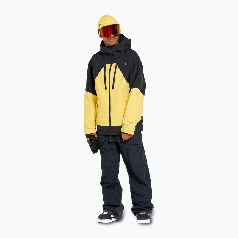 Kurtka snowboardowa męska Volcom Tds 2L Gore-Tex dark yellow 2