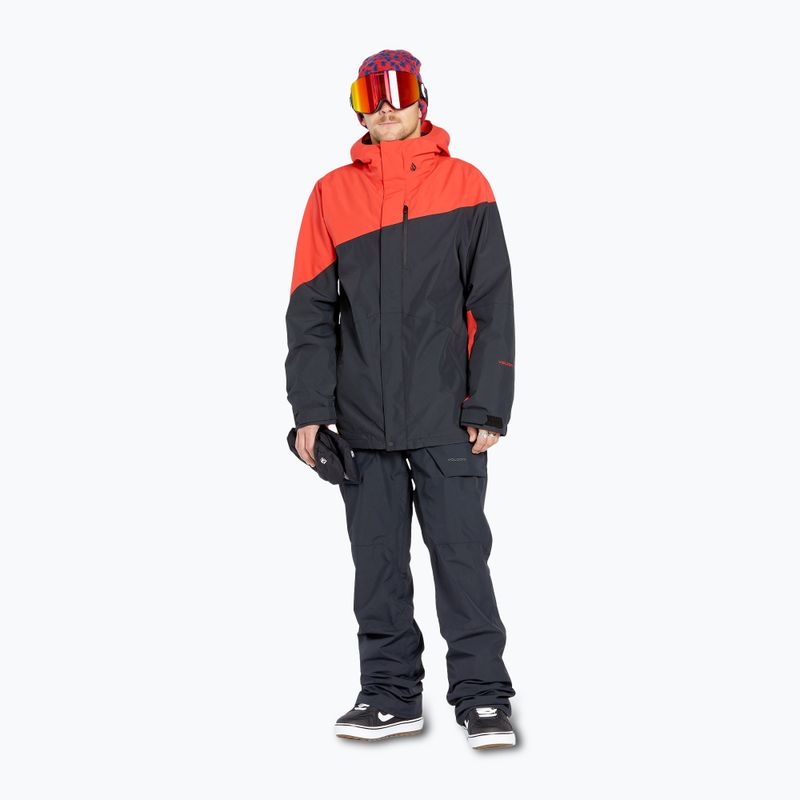 Kurtka snowboardowa męska Volcom Primry Ins crimson 2