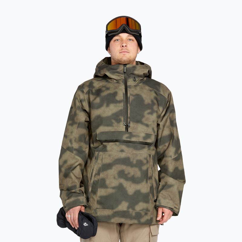 Kurtka snowboardowa męska  Volcom Brighton Pullover camouflage