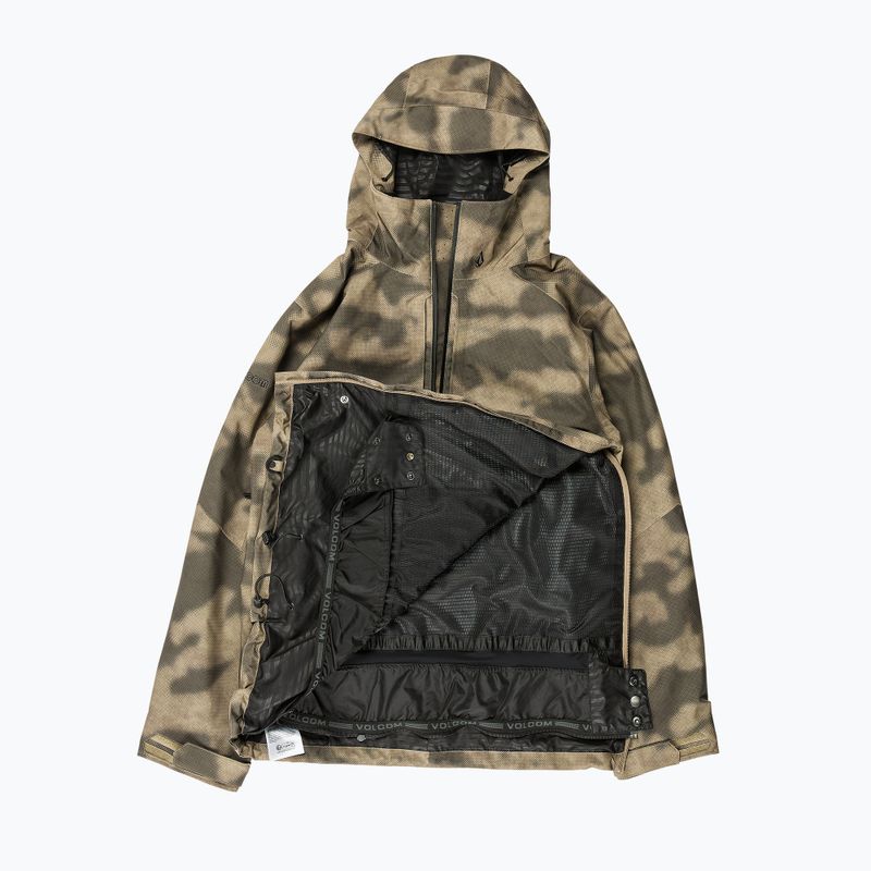 Kurtka snowboardowa męska  Volcom Brighton Pullover camouflage 10