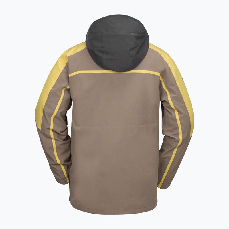 Kurtka snowboardowa męska  Volcom Brighton Pullover chestnut brown 9