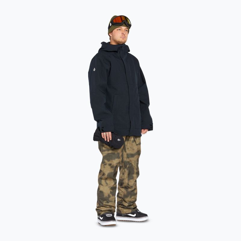 Spodnie snowboardowe męskie Volcom Roan Bib Overall camouflage 2