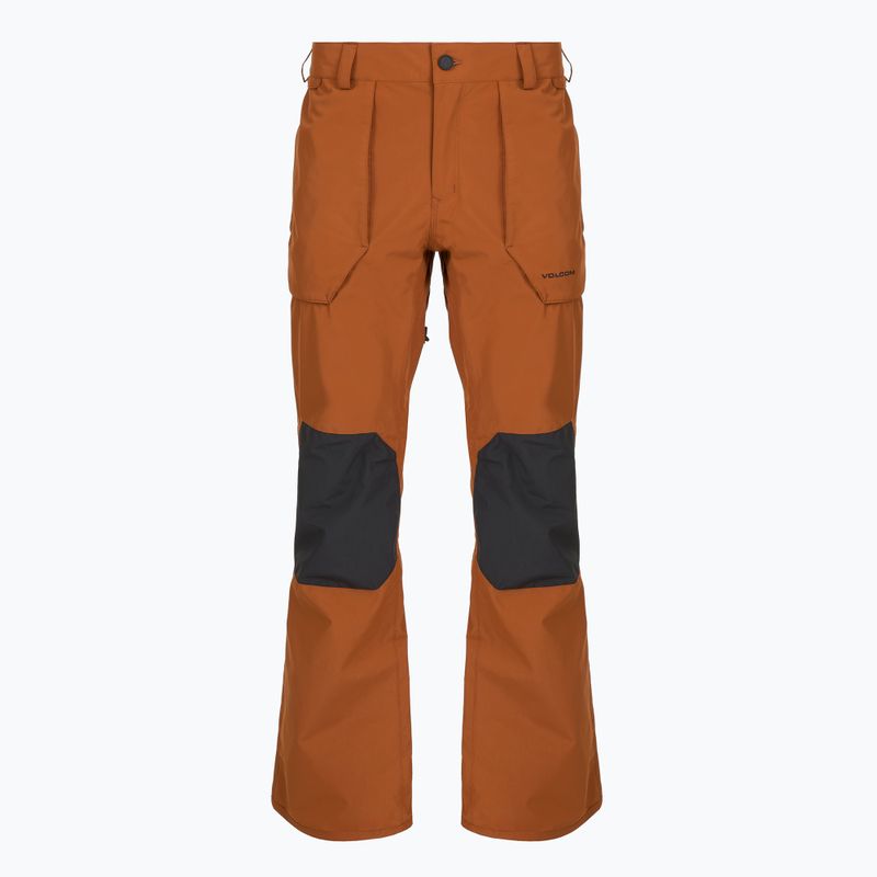 Spodnie snowboardowe męskie Volcom Roan caramel 7