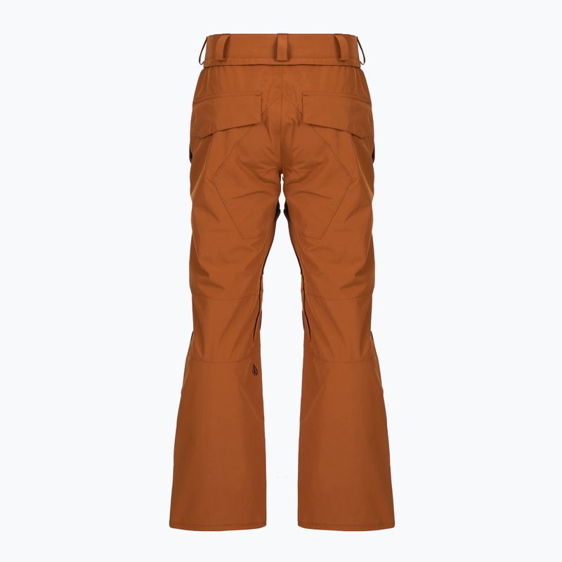 Spodnie snowboardowe męskie Volcom Roan caramel 8