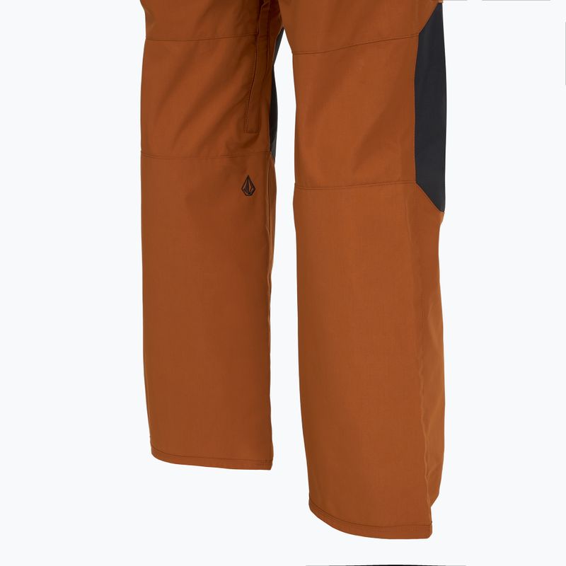 Spodnie snowboardowe męskie Volcom Roan caramel 10