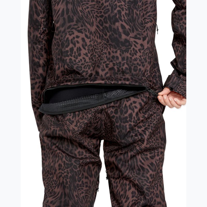 Kombinezon snowboardowy damski Volcom Shiloh Snow leopard 9