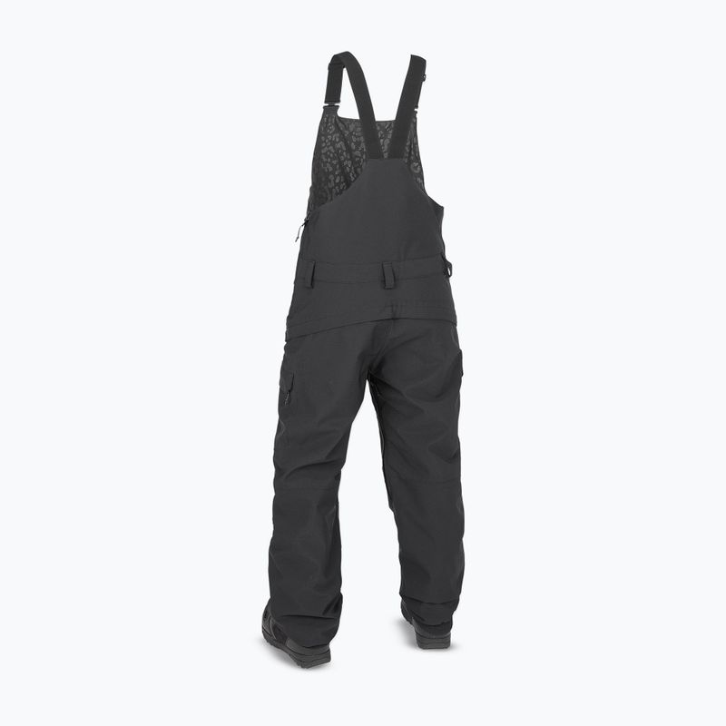 Spodnie snowboardowe damskie Volcom Creston 3D Stretch Bib Overall black 2