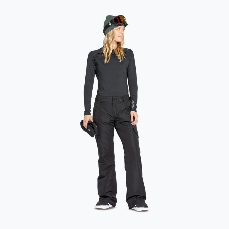 Spodnie snowboardowe damskie Volcom Bridger Ins black 2