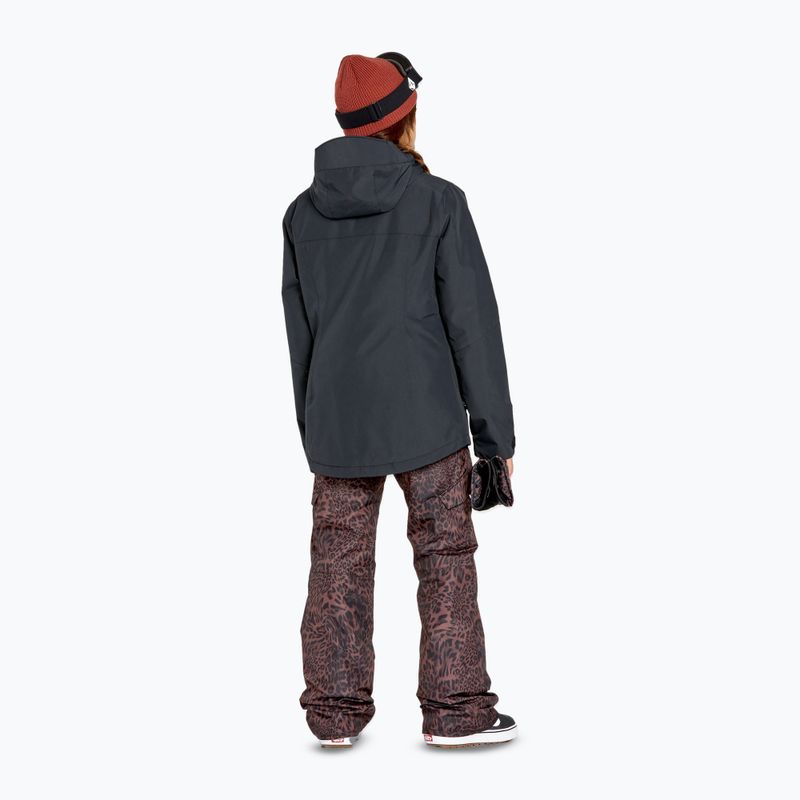 Spodnie snowboardowe damskie Volcom Bridger Ins leopard 5