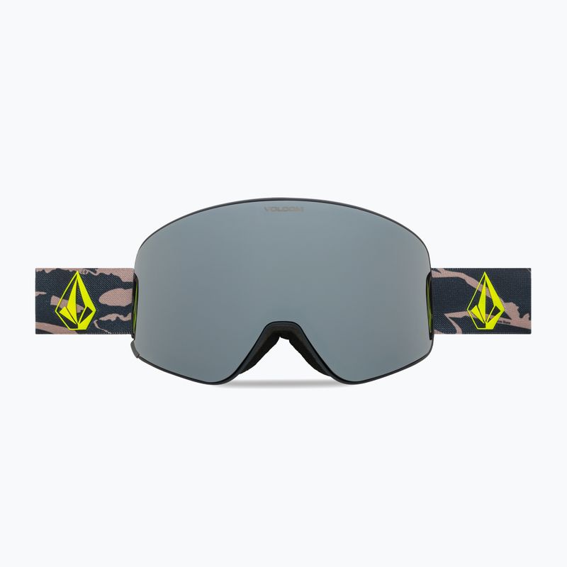 Gogle narciarskie Volcom Odyssey camo/silver chrome/yellow 2