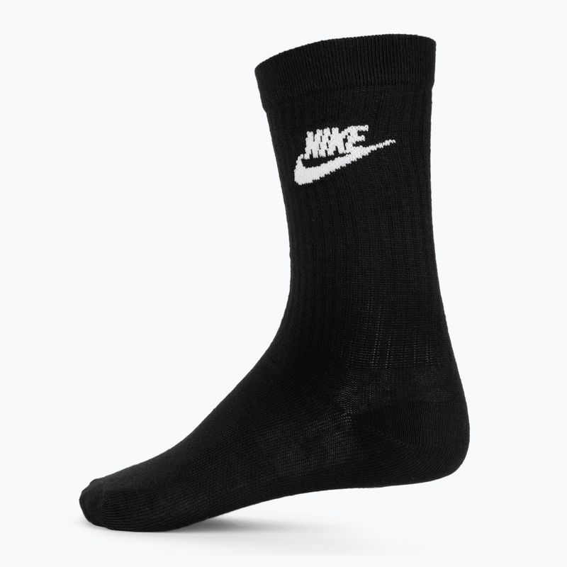 Skarpety Nike Sportswear Everyday Essential 3 pary black/white 2