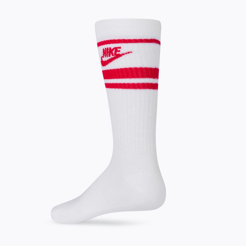 Skarpety Nike Sportswear Everyday Essential 3 pary white/university red 4