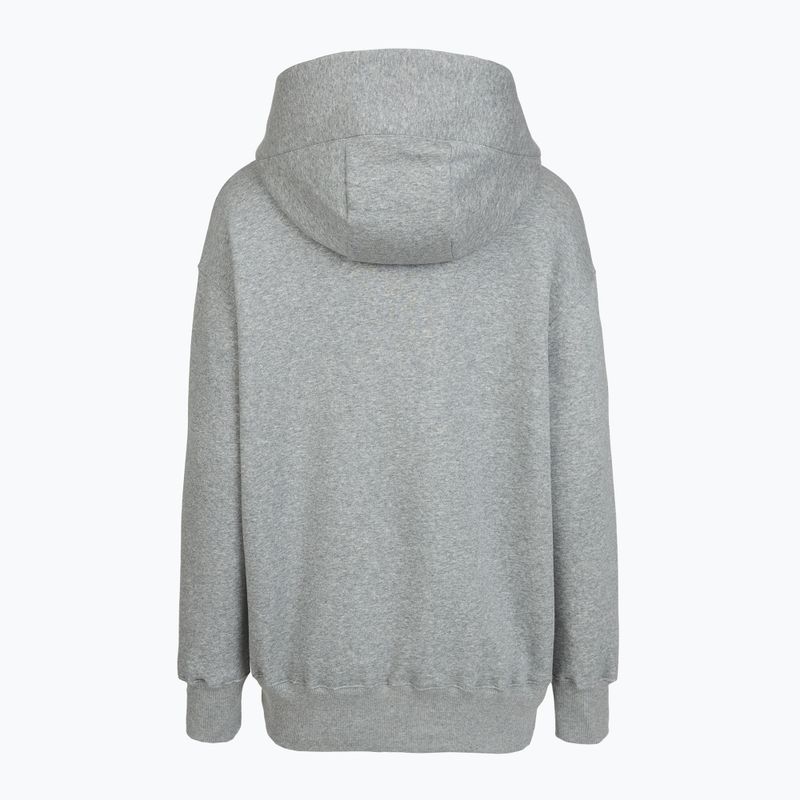 Bluza damska Nike Sportswear Phoenix Fleece dark grey heather/sail 11